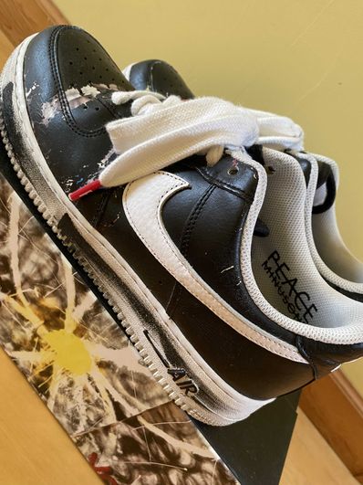 PEACEMINUSONE × Nike Air Force 1 Low Para Noise "Black" / G-DRAGON