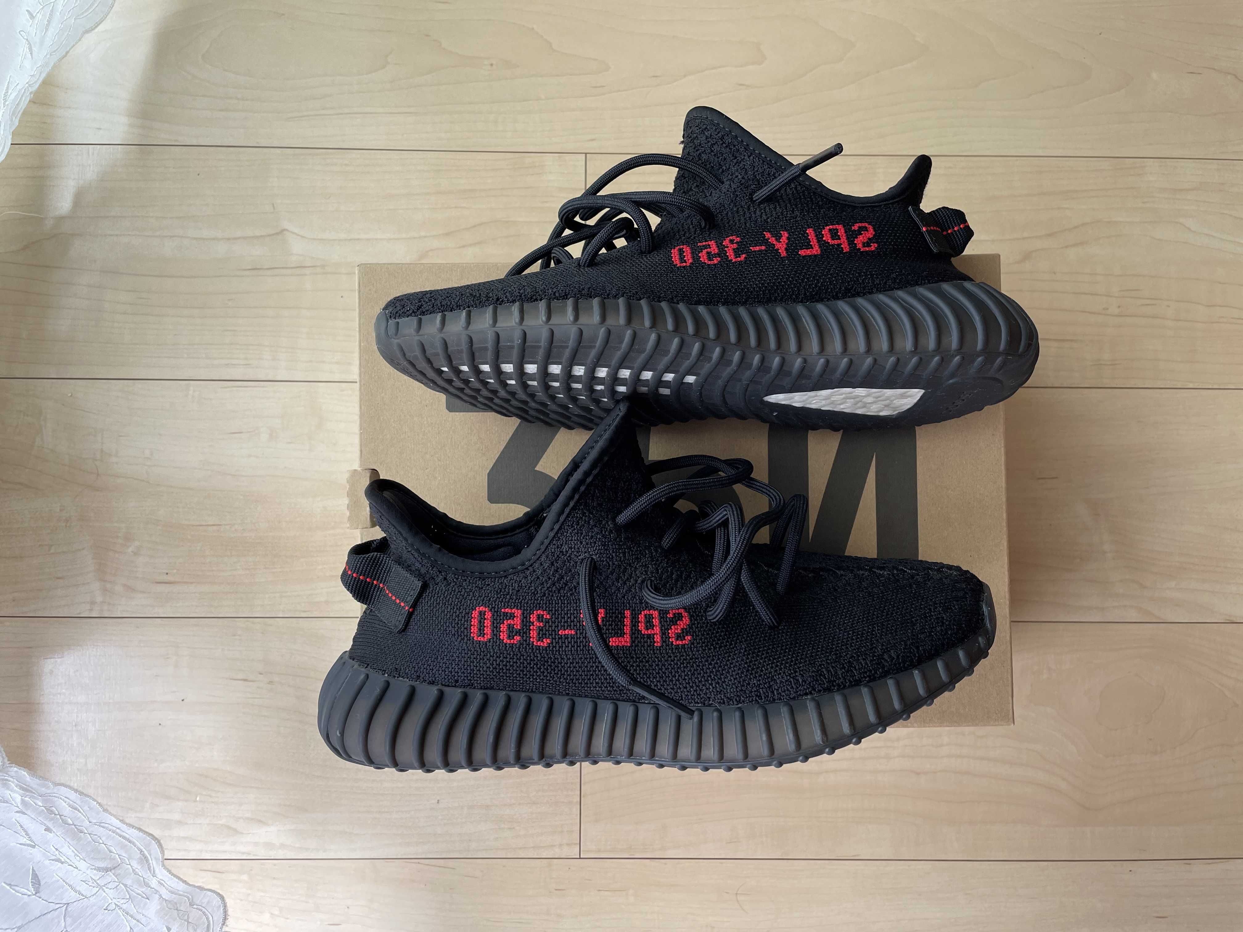 adidas YEEZY Boost 350 V2 "Core Black/Red" (2020)