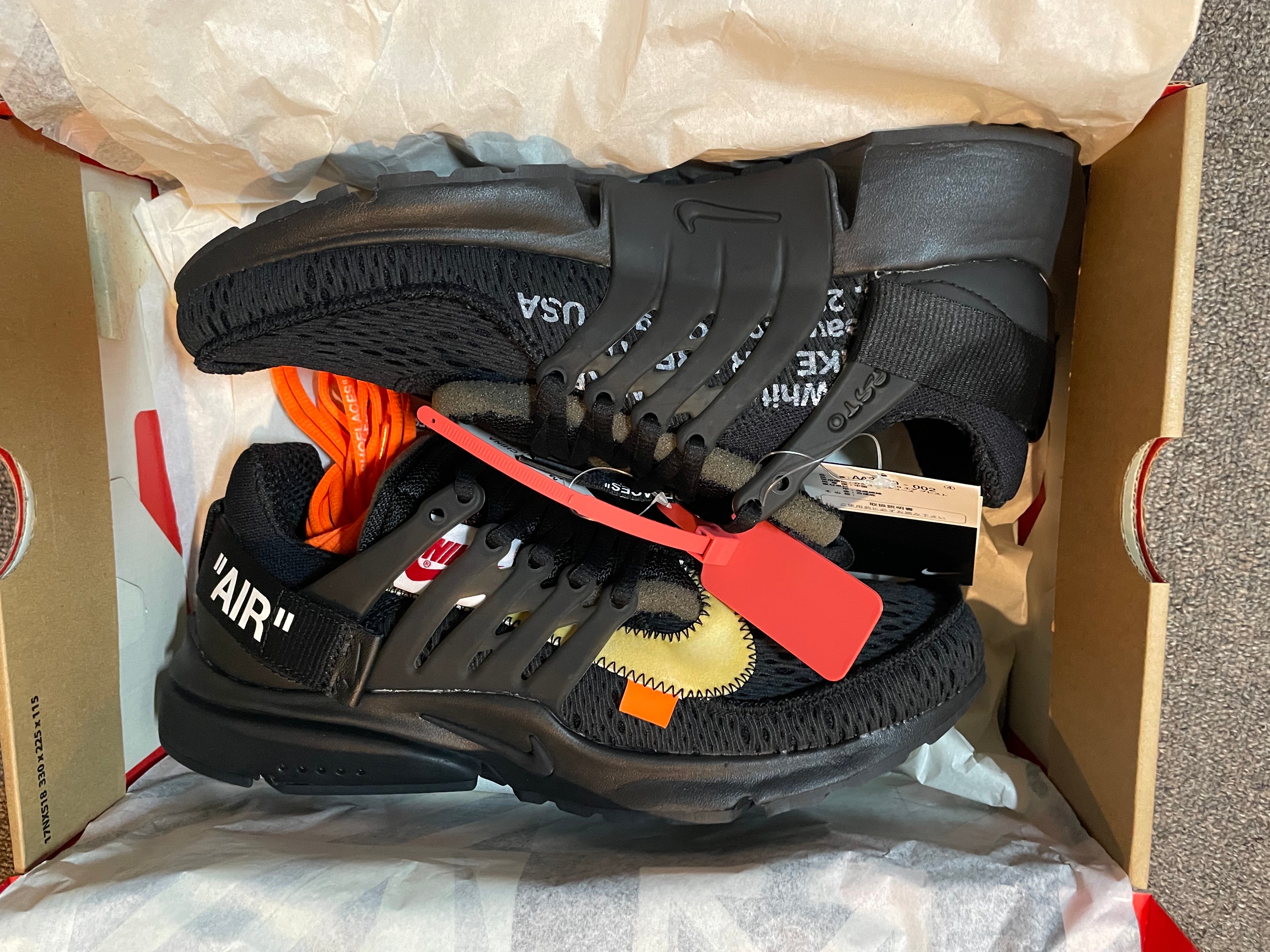 Off-White × Nike Air Presto "Black"