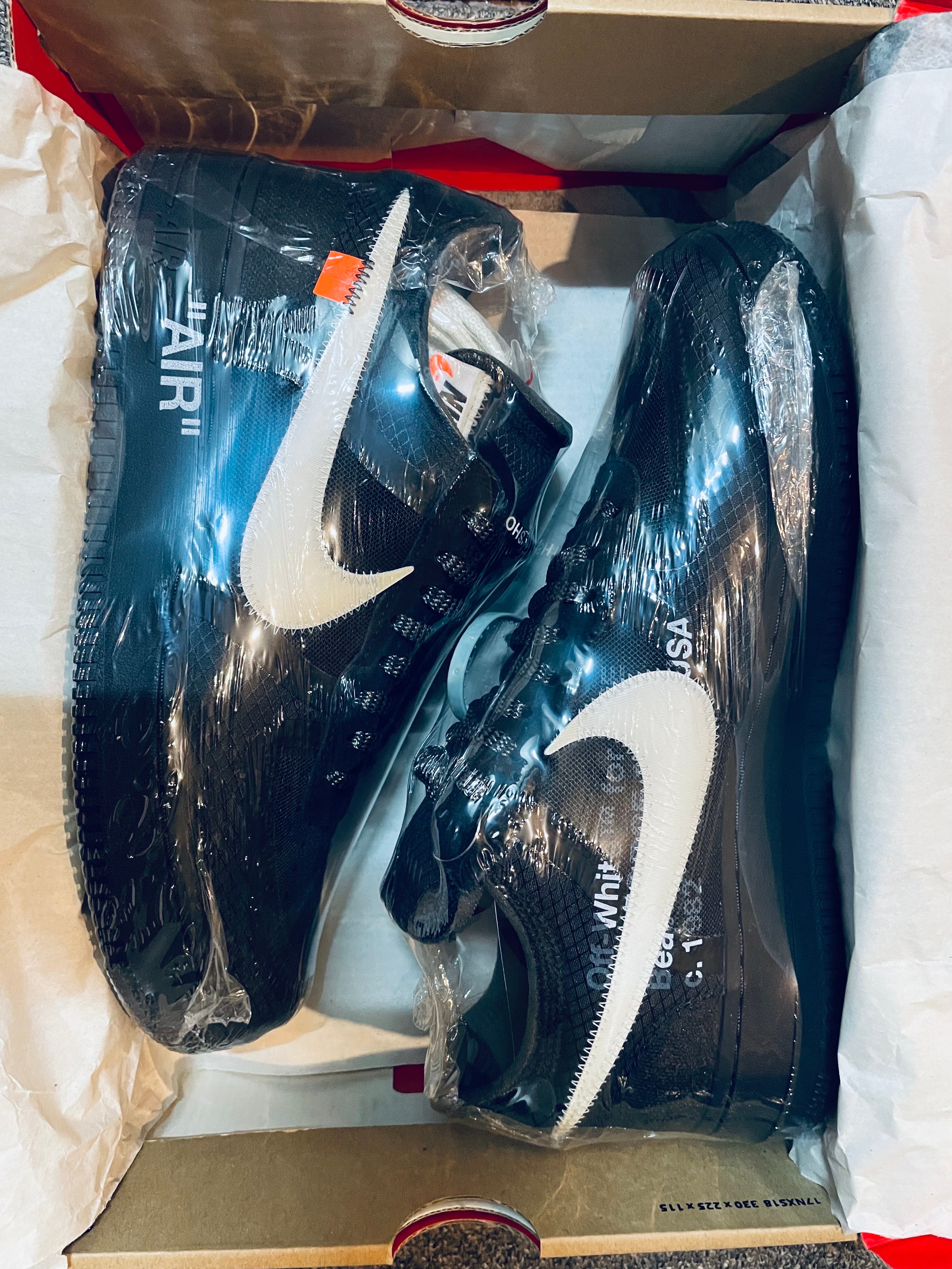 Off-White × Nike Air Force 1 Low "Black"