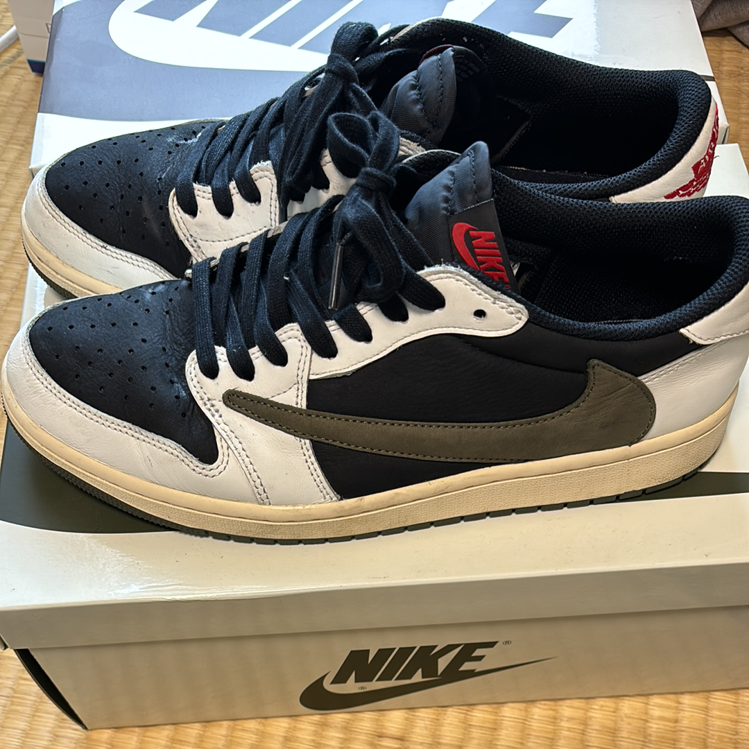 Travis Scott × Nike Women's Air Jordan 1 Low OG "Medium Olive"