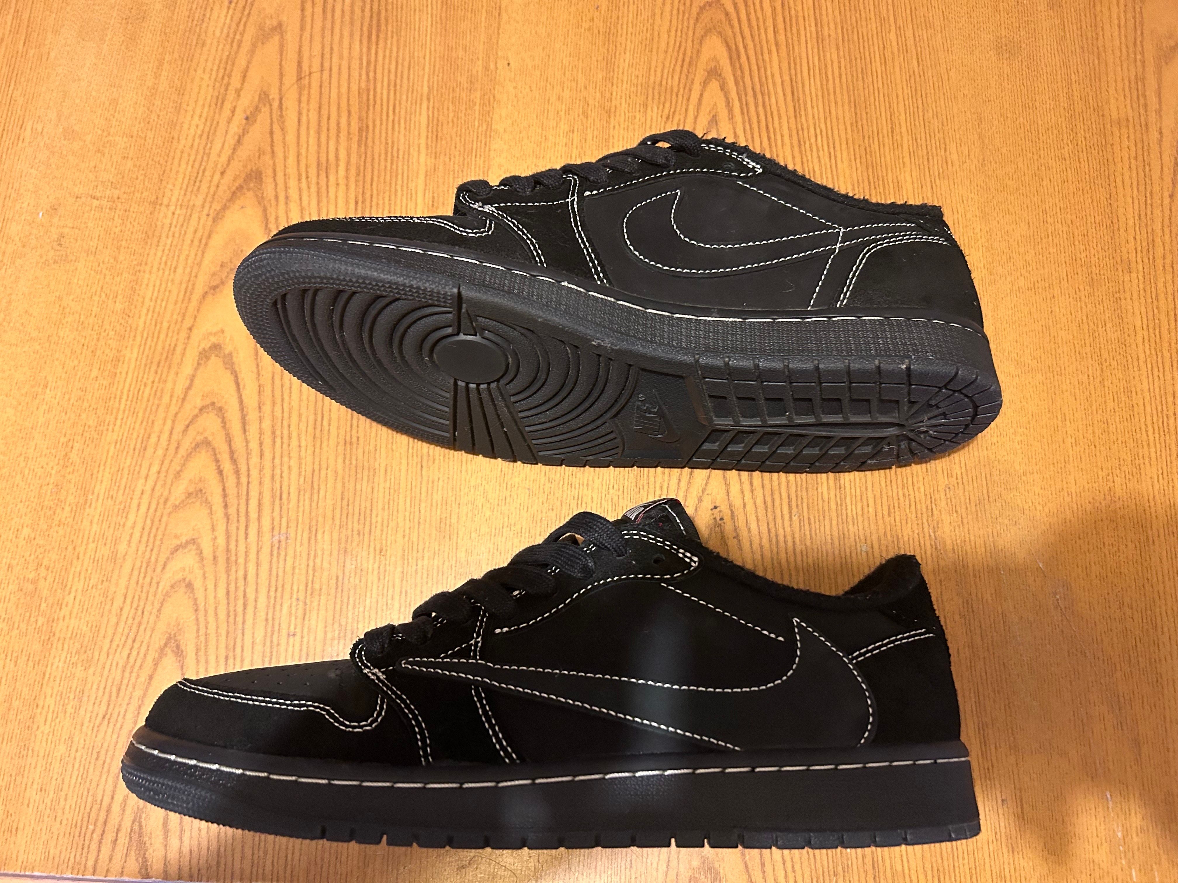 Travis Scott × Nike Air Jordan 1 Low OG SP "Black Phantom"
