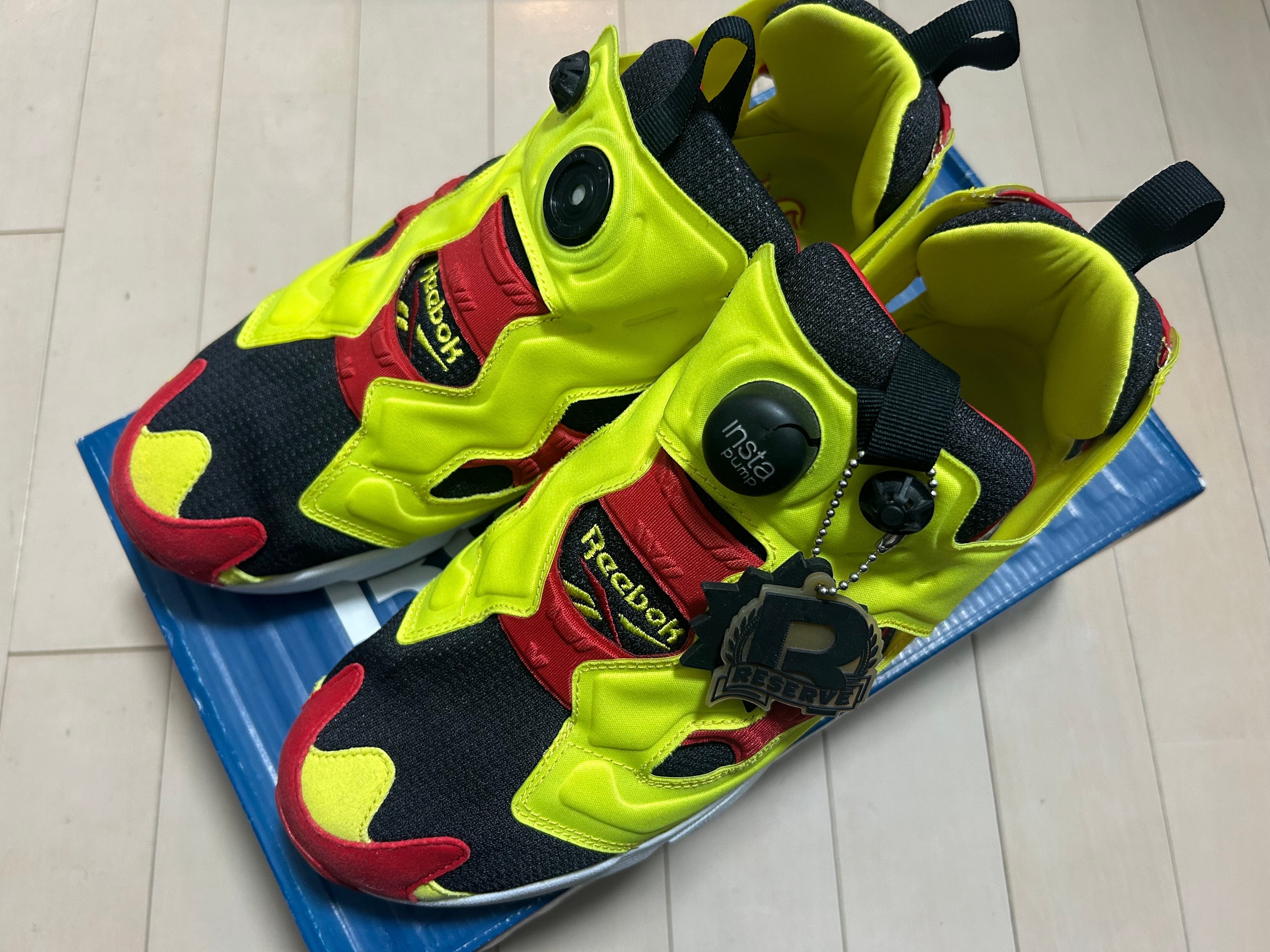 リーボック インスタポンプフューリー OG "シトロン" (2018/2019/2022)