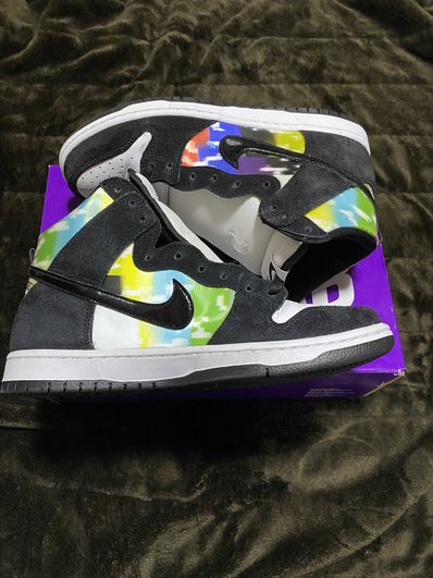 Nike SB Dunk High Pro "Test Pattern"
