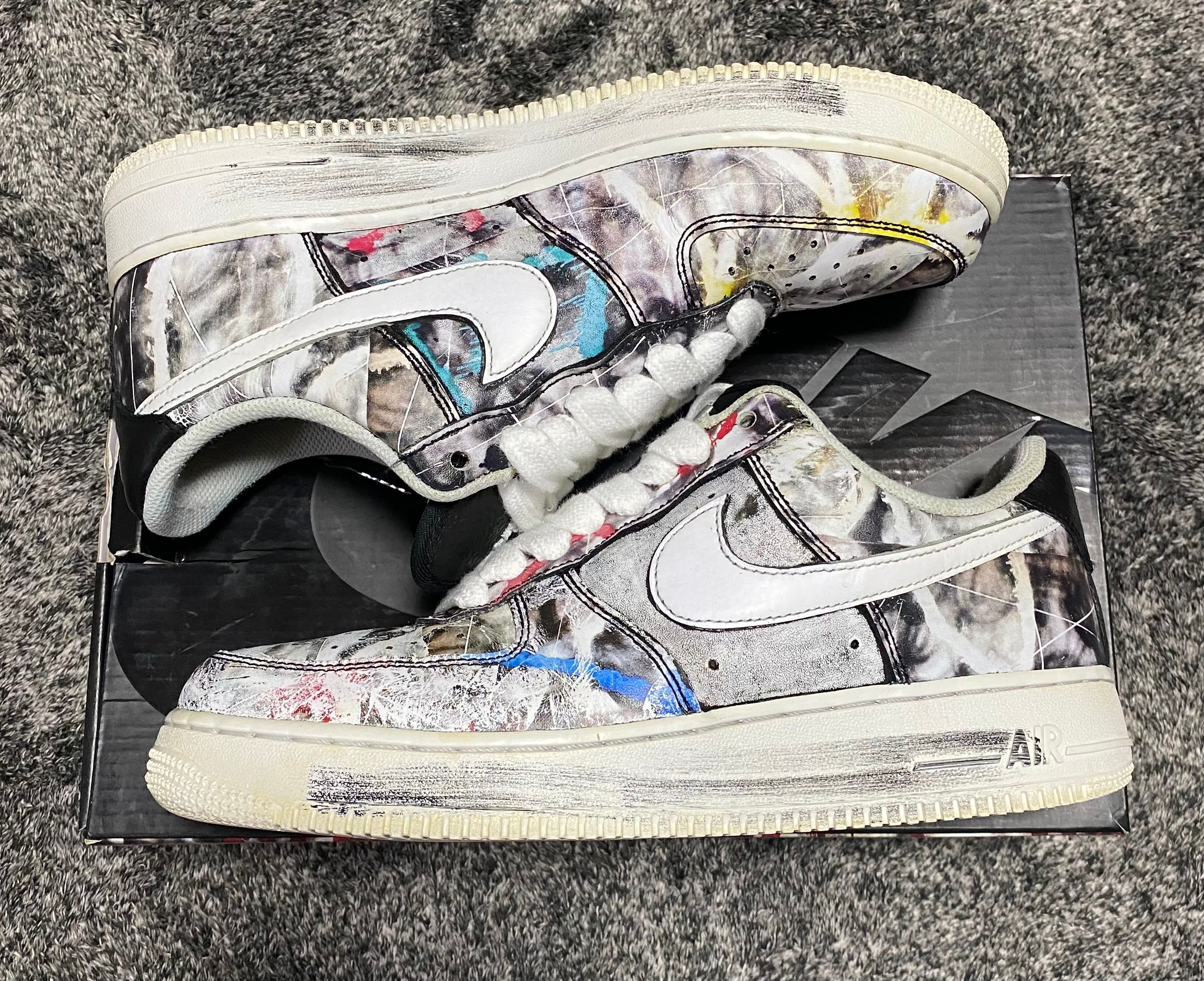 PEACEMINUSONE × Nike Air Force 1 Low Para Noise "Black" / G-DRAGON