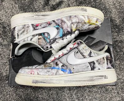 PEACEMINUSONE × Nike Air Force 1 Low Para Noise "Black" / G-DRAGON