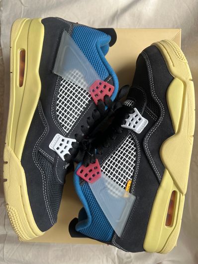 UNION × Nike Air Jordan 4 "Off Noir"