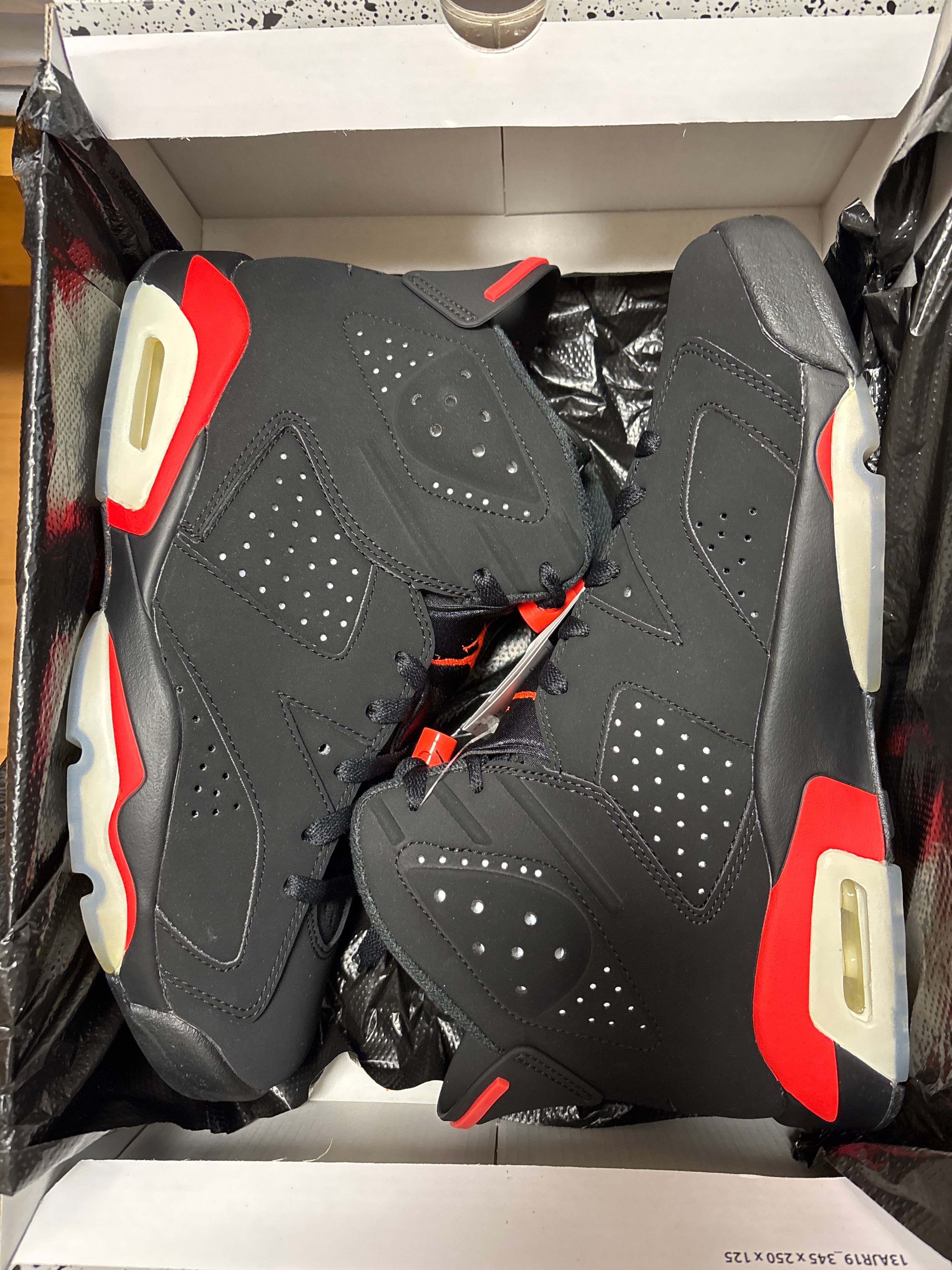 Nike Air Jordan 6 Retro OG "Black/Infrared"