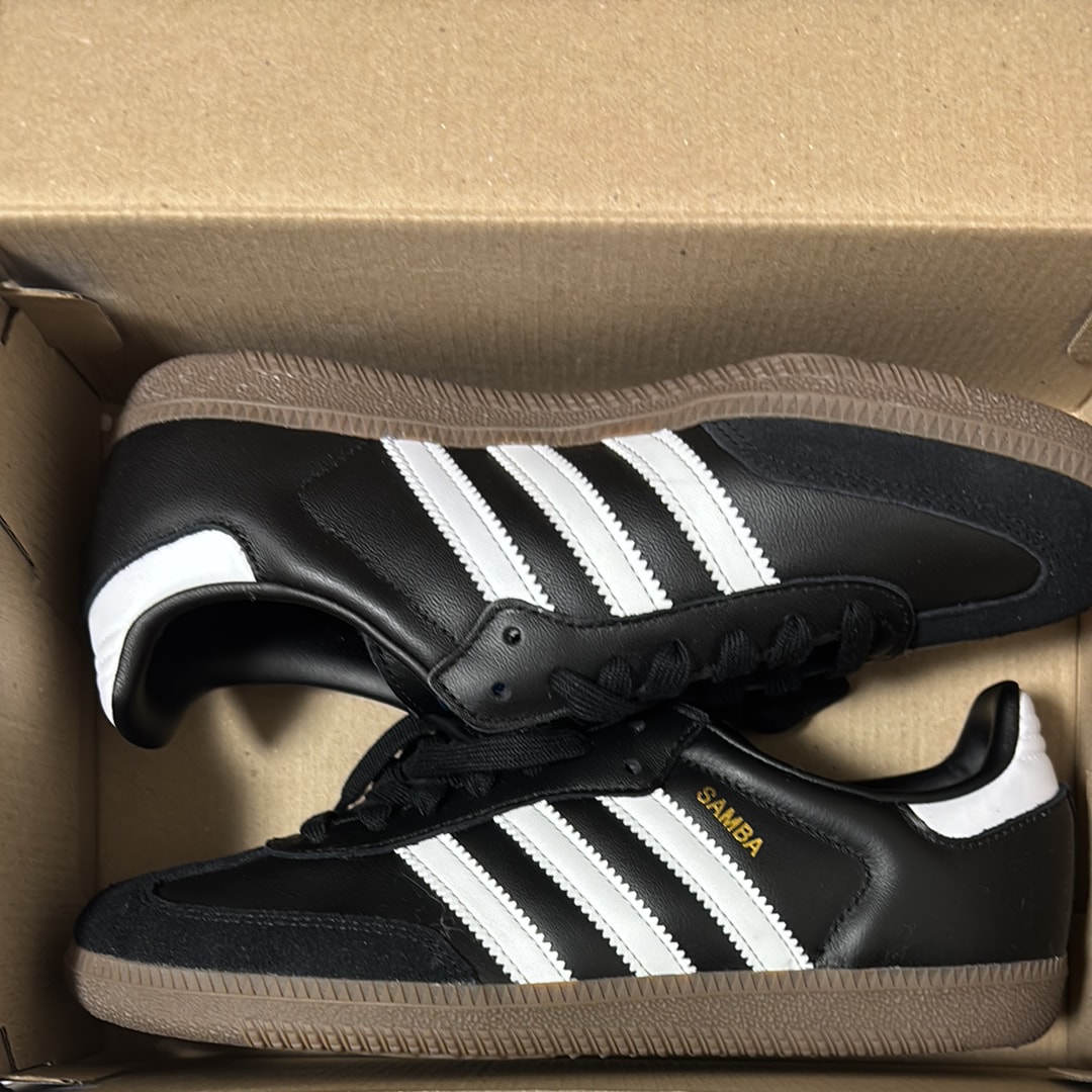 adidas Samba OG "Core Black/Cloud White/Gum"