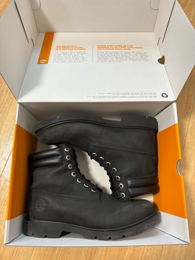 Timberland 6 Inch Water Resistant Boots "Black"