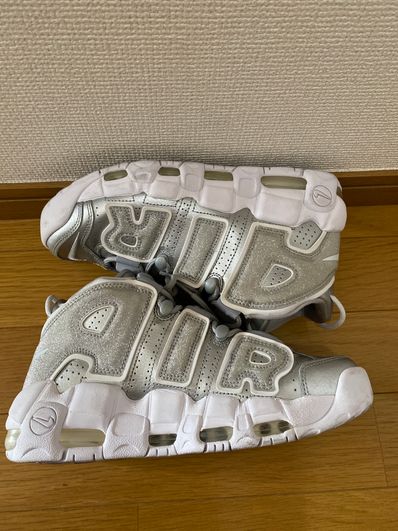 NIKE AIR MORE UPTEMPO "METALLIC SILVER"