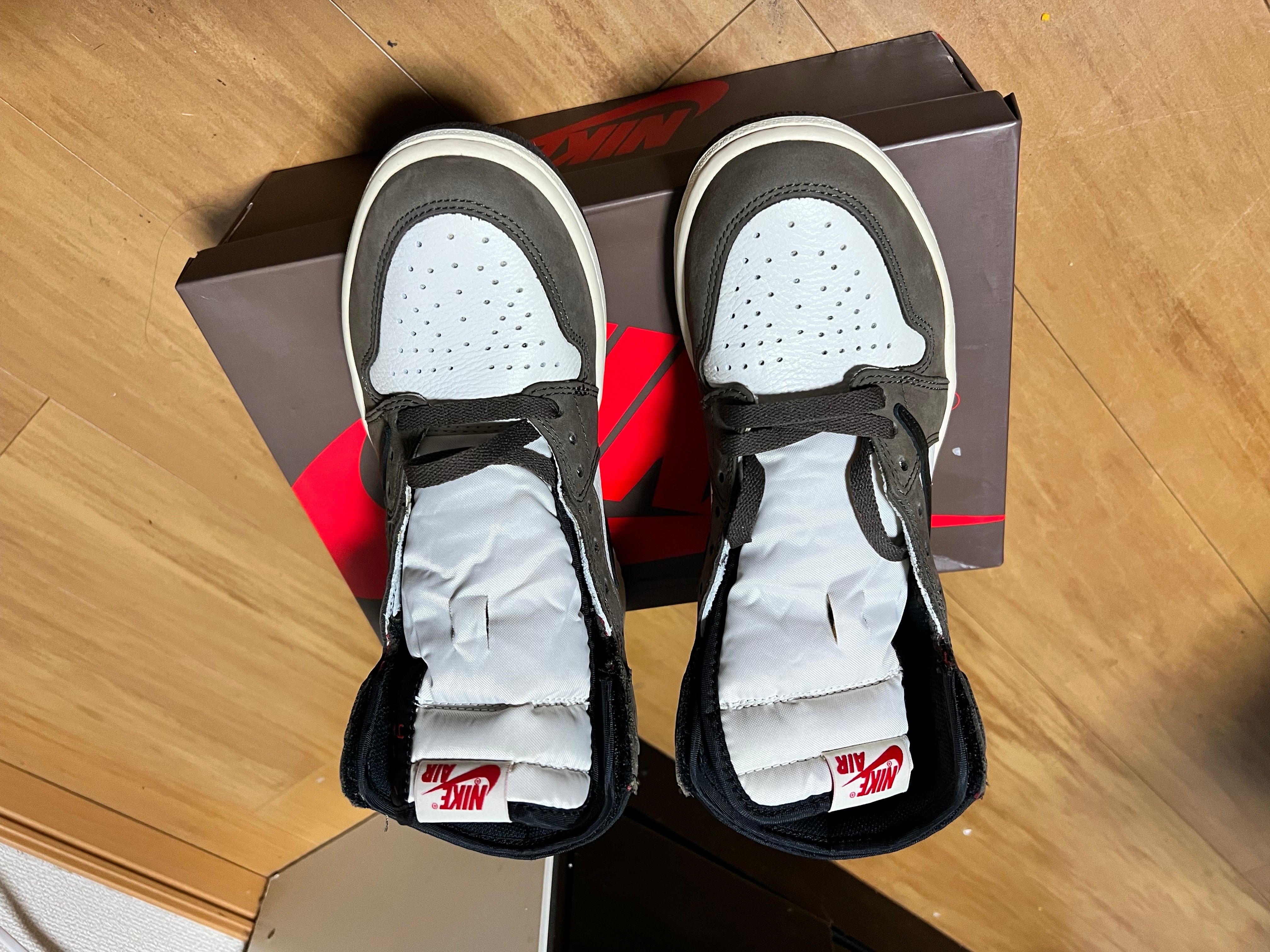 Travis Scott × Nike Air Jordan 1 Retro High OG TS SP "Sail/Dark Mocha"