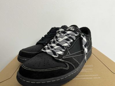 Travis Scott × Nike Air Jordan 1 Low OG SP "Black Phantom"