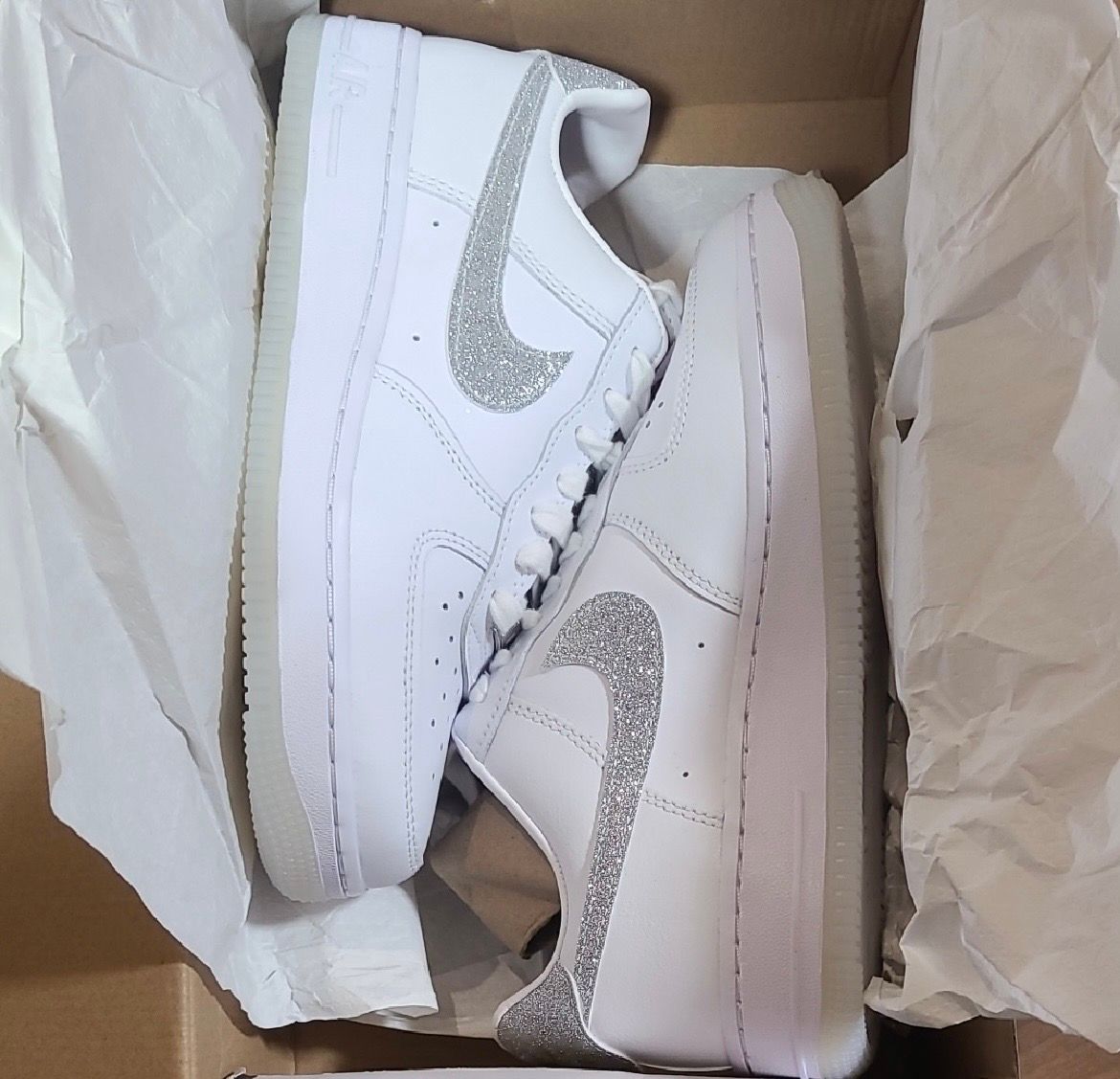 Nike Women's Air Force 1 '07 LX "White/Cool Grey/Multi Color"