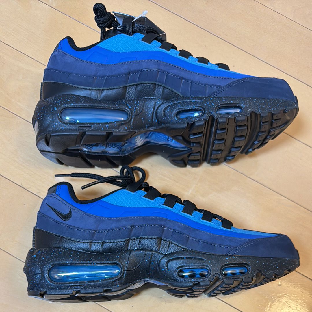 Stash × Nike Air Max 95 "Black and Harbor Blue" (2024)