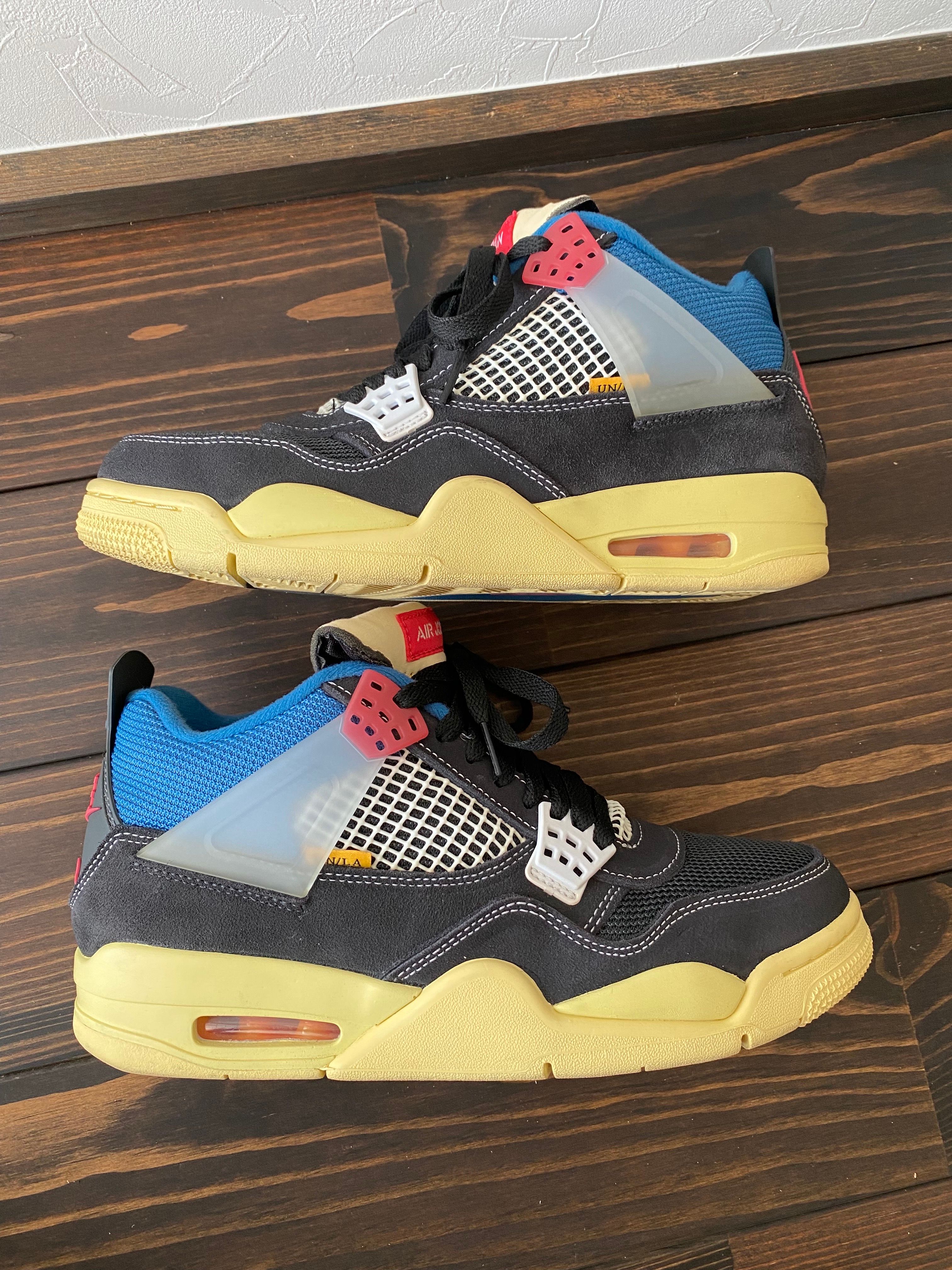UNION × Nike Air Jordan 4 "Off Noir"