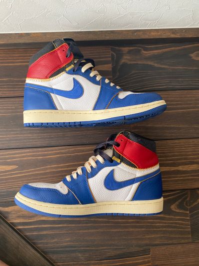 Union × Nike Air Jordan 1 Retro High OG NRG "Storm Blue/Varsity Red"