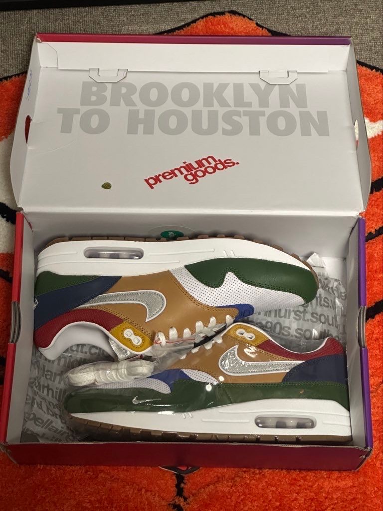 PRM Goods × Nike Air Max 1 "White/Forest Green"