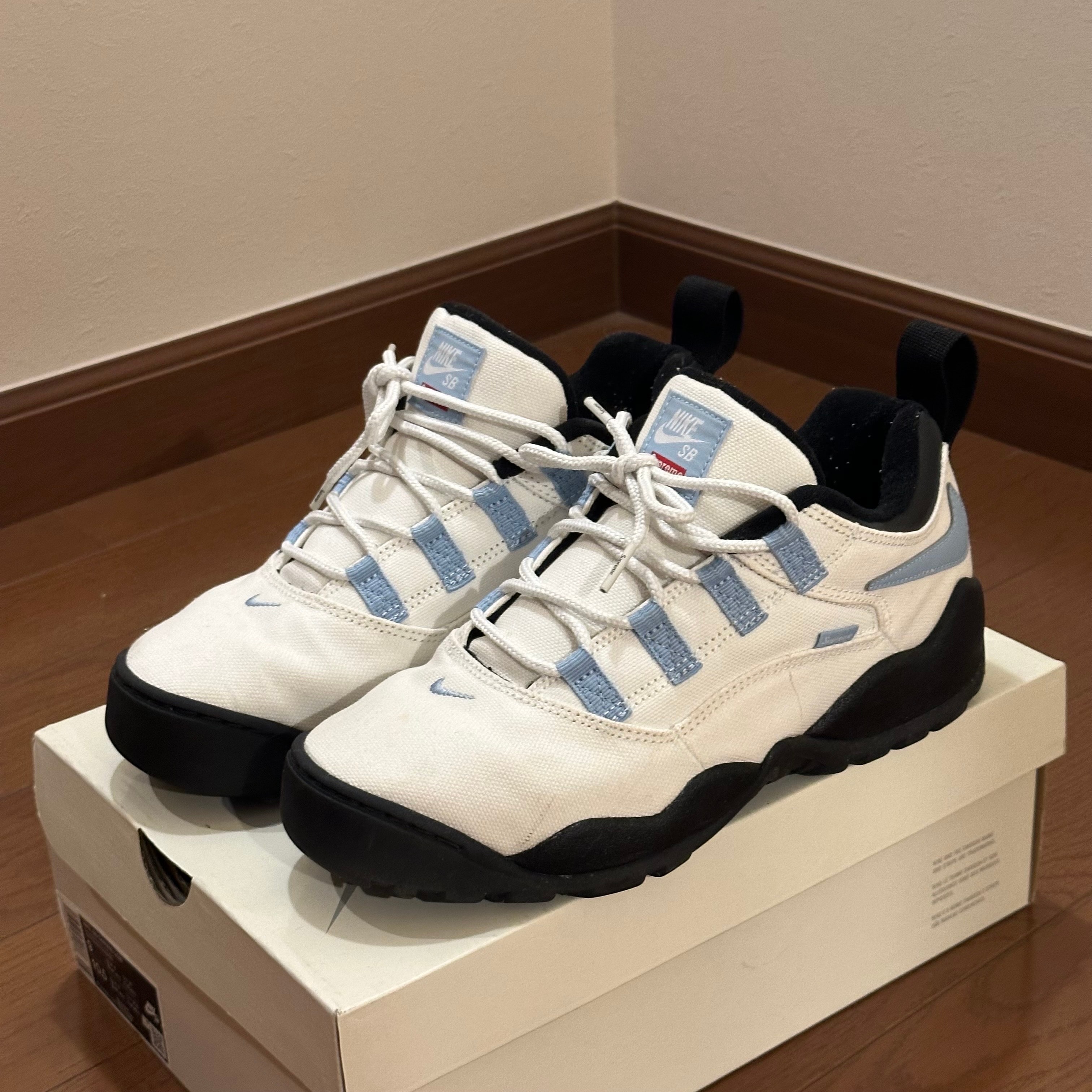 Supreme × Nike SB Darwin Low "White"