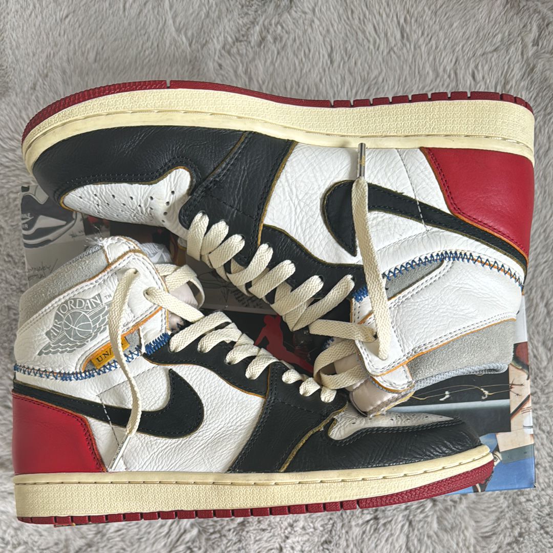 UNION × Nike Air Jordan 1 Retro High OG NRG "Varsity Red/Wolf Grey"