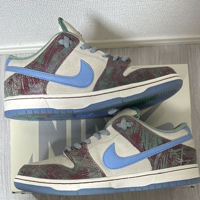 Crenshaw Skate Club × Nike SB Dunk Low PRO QS "Sail/Light Blue-Cedar"
