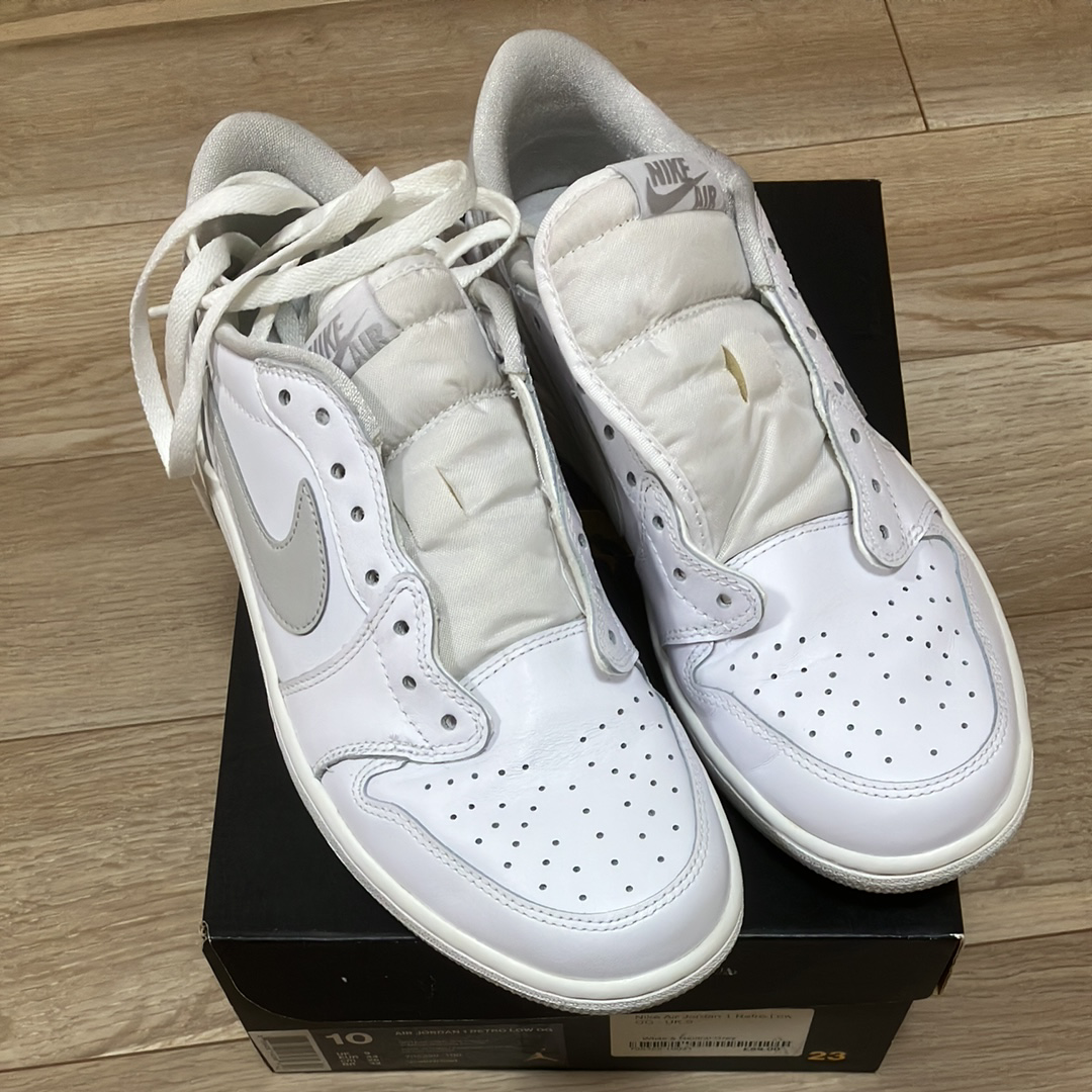 Nike Air Jordan 1 Low "White/Neutral Grey" (2015)