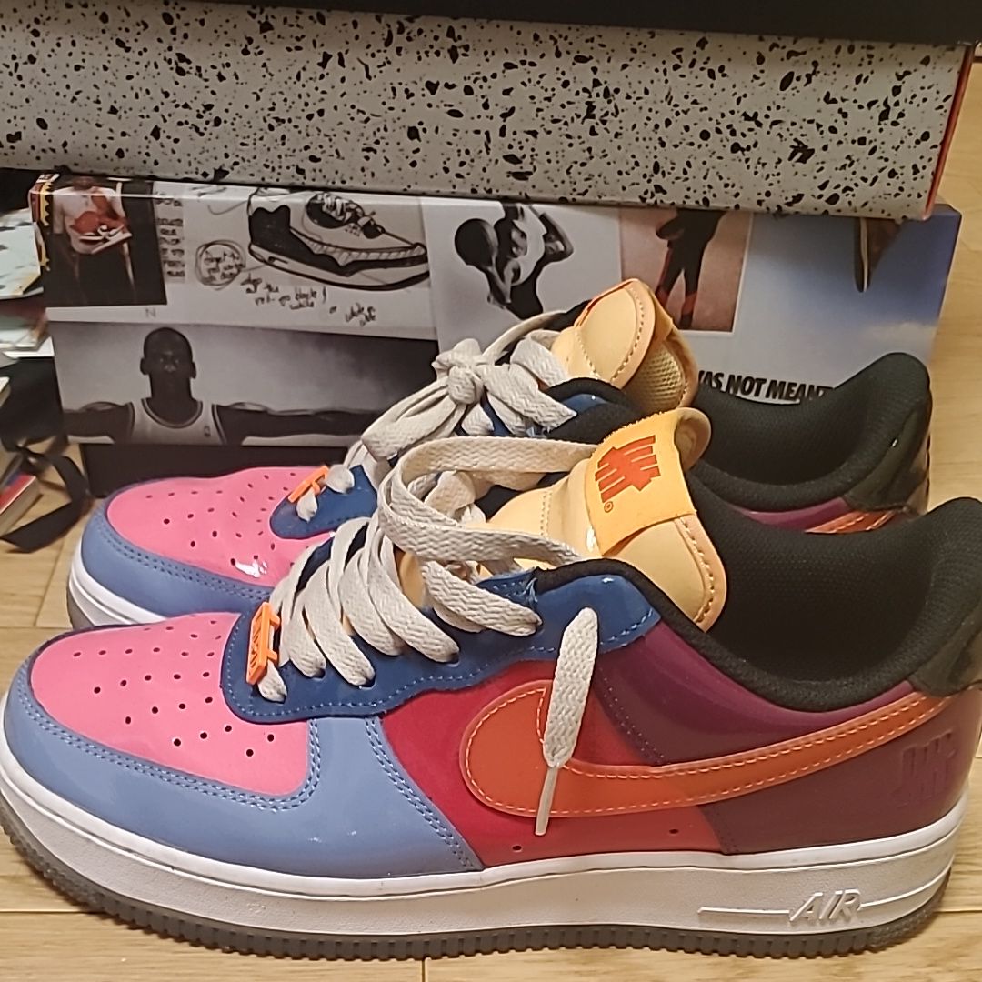 UNDEFEATED × Nike Air Force 1 Low SP "Total Orange"