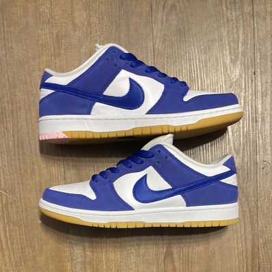 Nike SB Dunk Low "Los Angeles Dodgers/Deep Royal Blue"