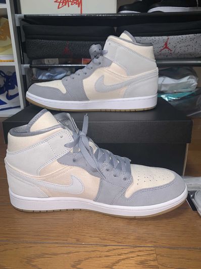 Nike Air Jordan 1 Mid SE "Coconut Milk/Particle Grey"