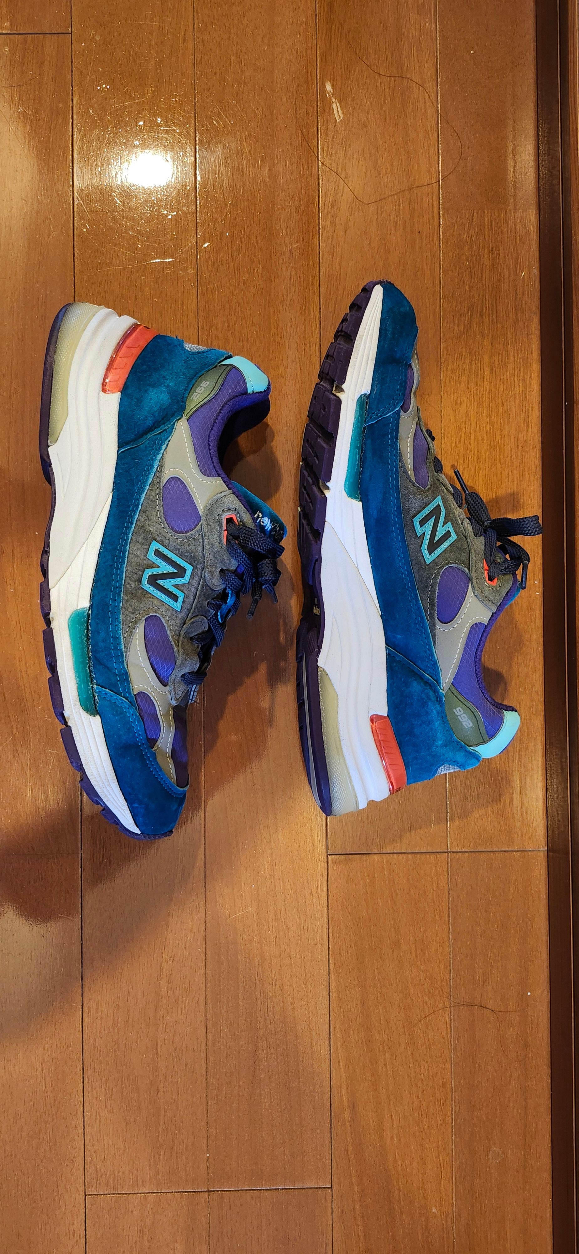 New Balance 992 "Turquoise/Purple/White"