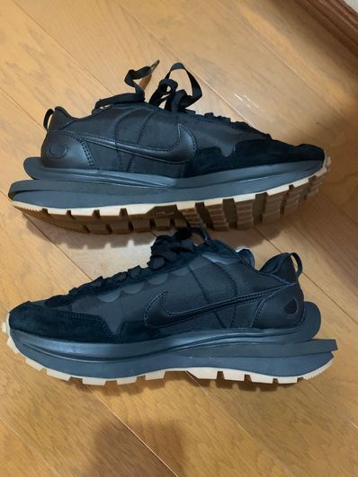 sacai × Nike VaporWaffle "Black Gum"