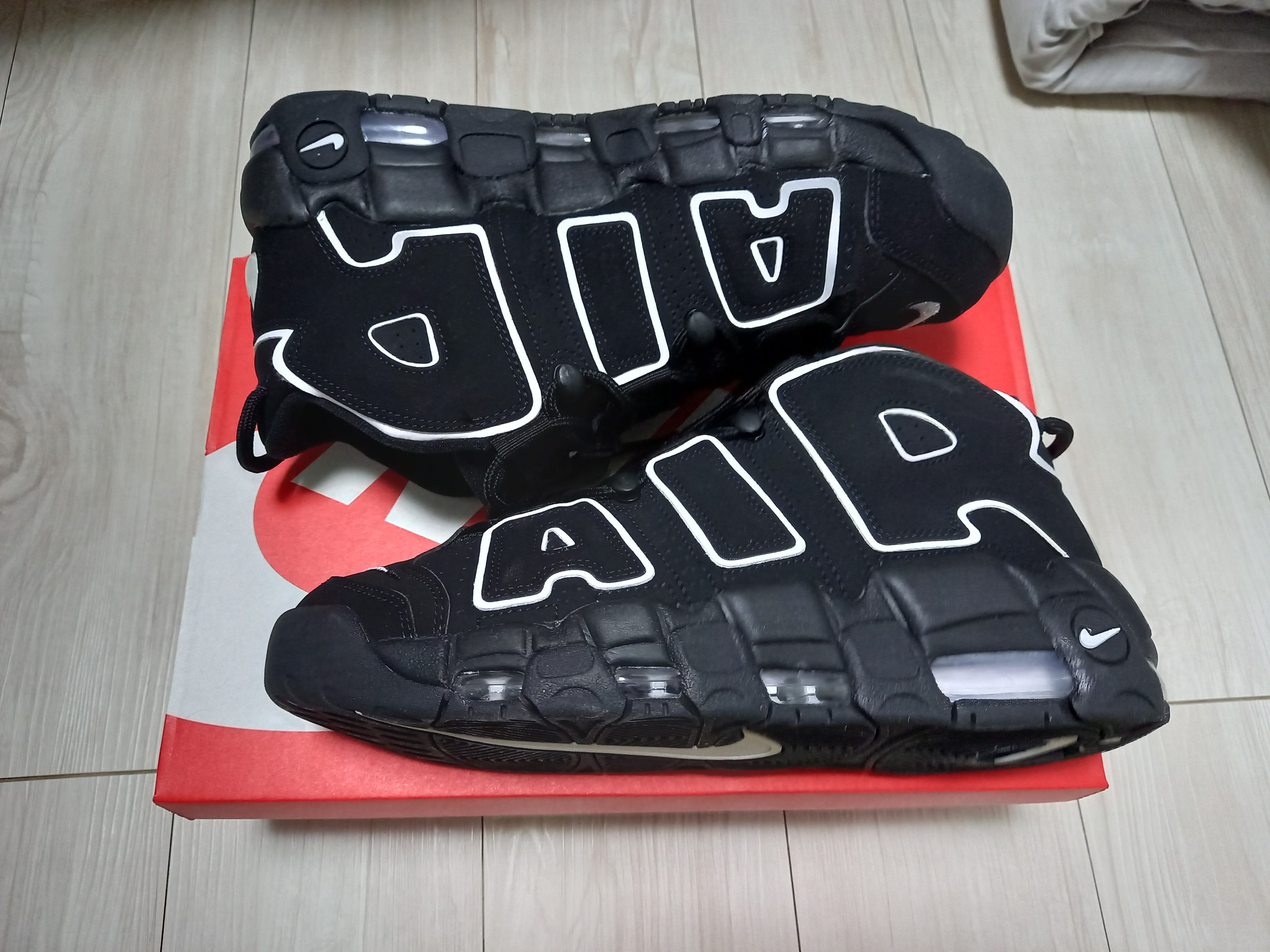 Nike Air More Uptempo "Black/White"(2020)
