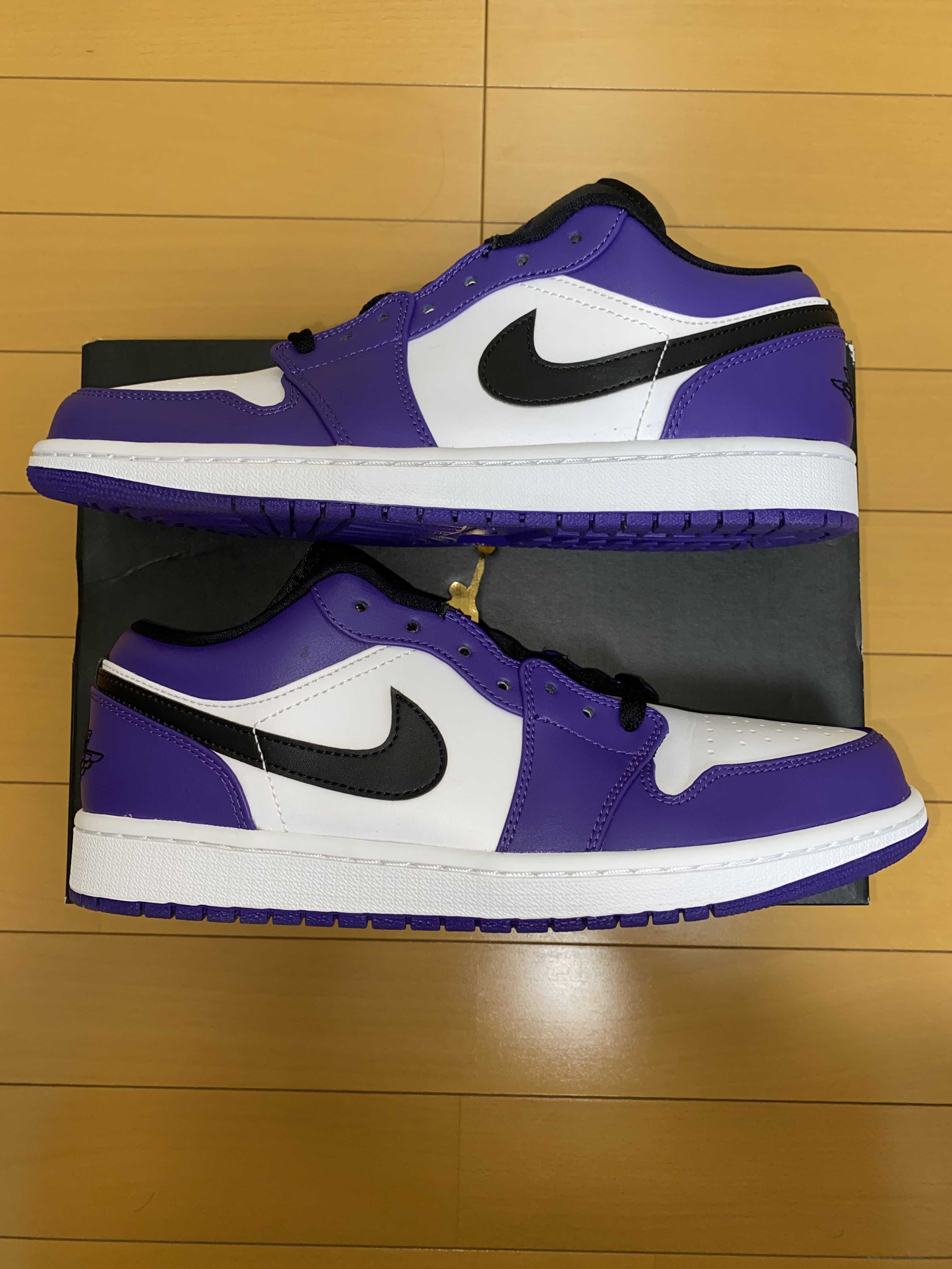 NIKE AIR JORDAN 1 LOW "COURT PURPLE"