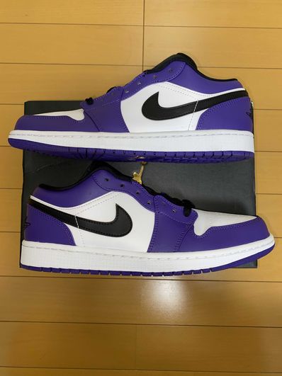NIKE AIR JORDAN 1 LOW "COURT PURPLE"