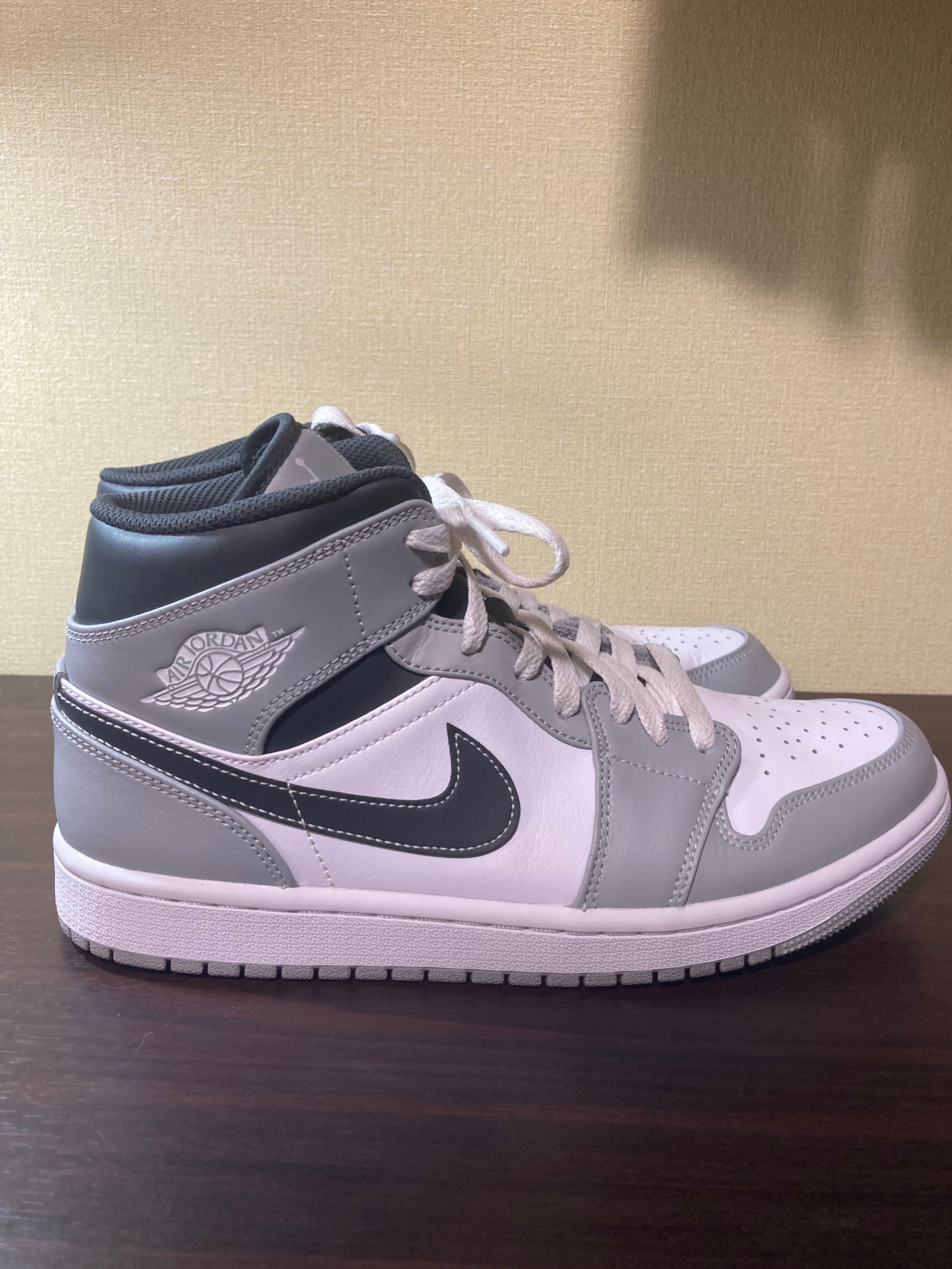 Nike Air Jordan 1 Mid "Grey White/Anthracite"