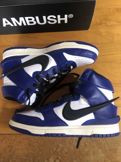 AMBUSH × NIKE DUNK HIGH "DEEP ROYAL"