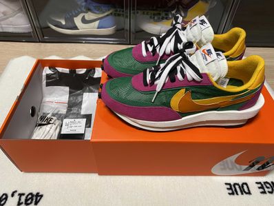 sacai × NIKE LDV WAFFLE "PINE GREEN"