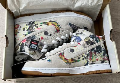 Supreme × Nike SB Dunk High "Rammellzee"