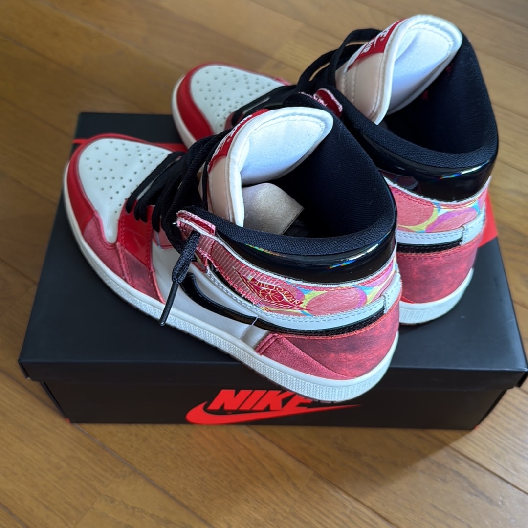 Spider-Man × Nike Air Jordan 1 Retro High OG SP "Spider-Man: Across the Spider-Verse/University Red"