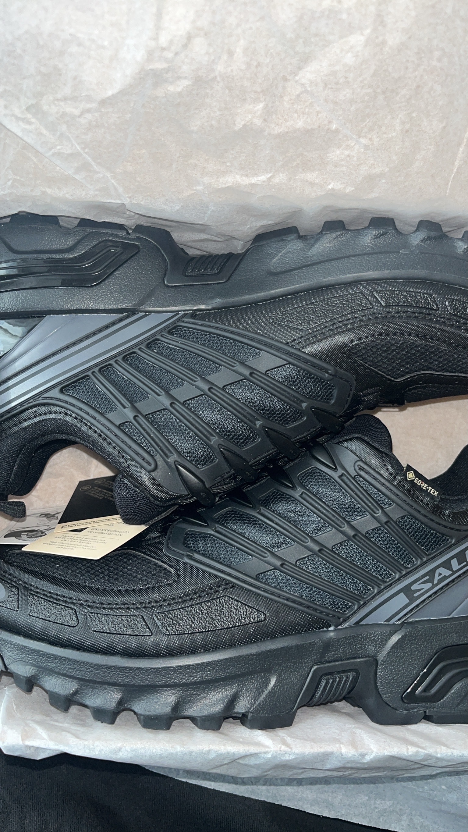 サロモン ACS プロ ゴアテックス "ブラック/アスファルト"