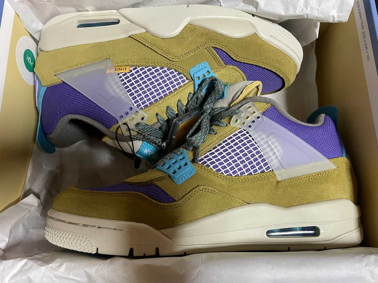 Union × Nike Air Jordan 4 SP "Desert Moss"