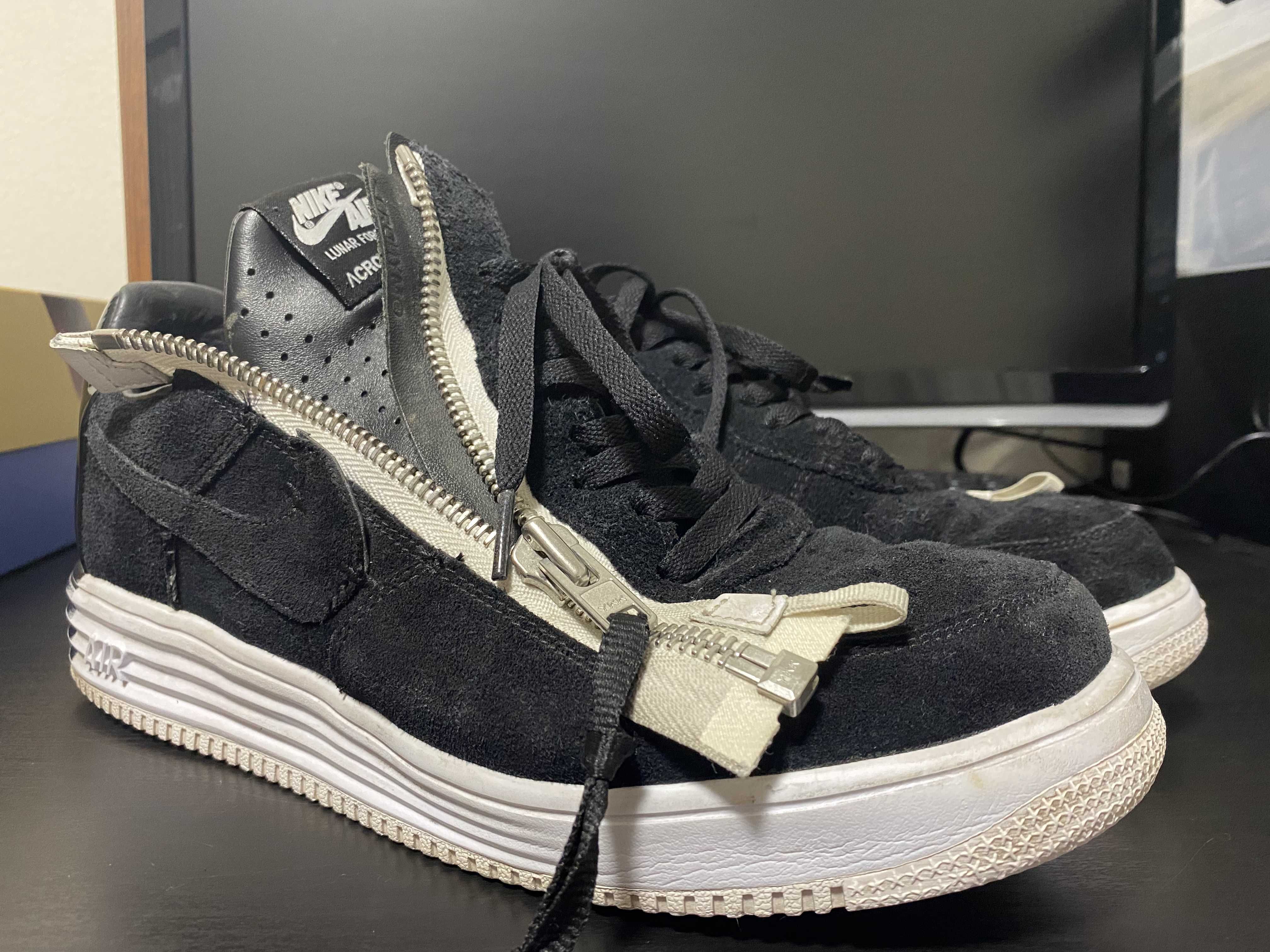 Acronym × Lunar Force 1 SP "Black/White"