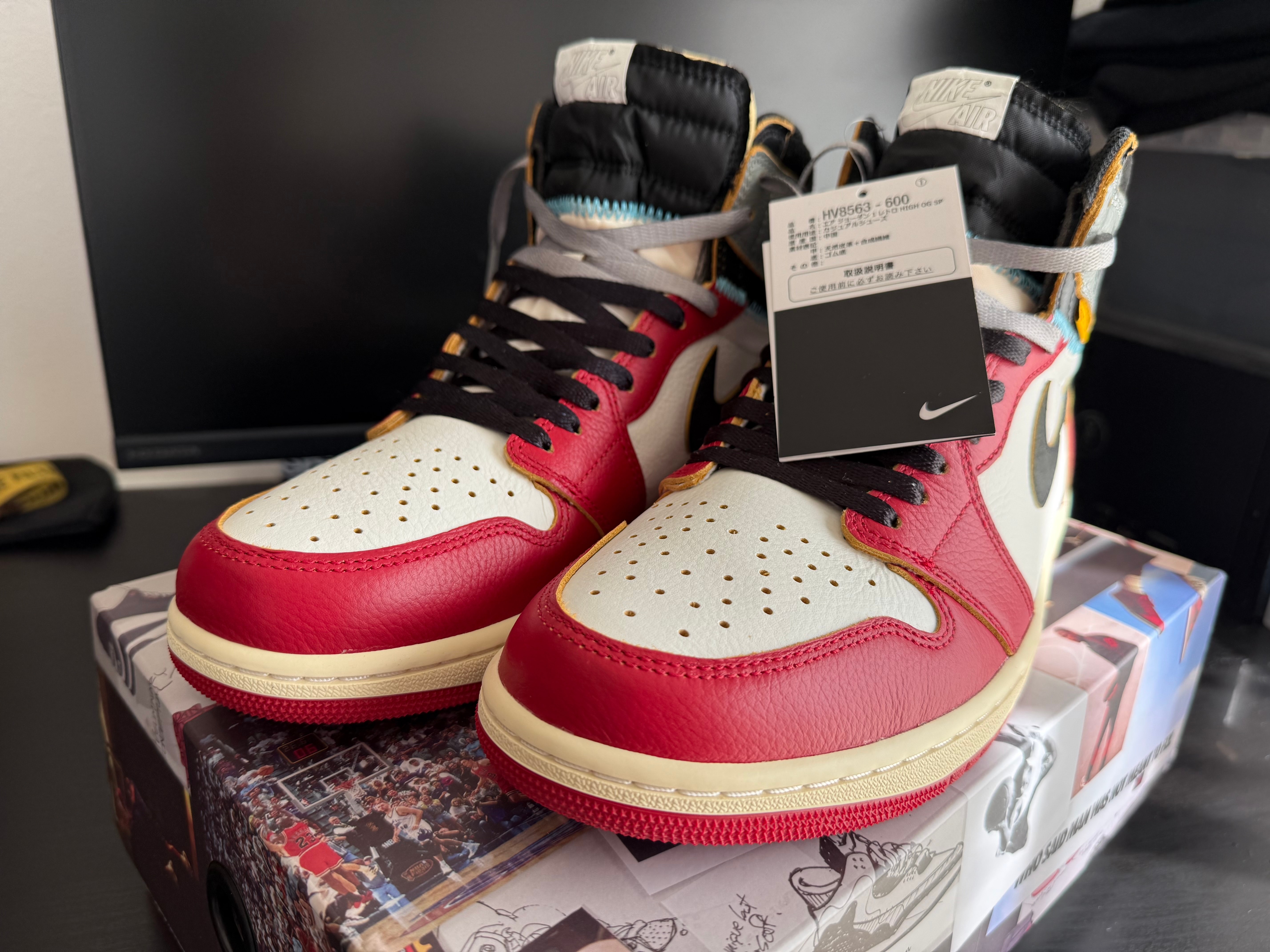 UNION × Nike Air Jordan 1 Retro High OG "Chicago/Shadow"