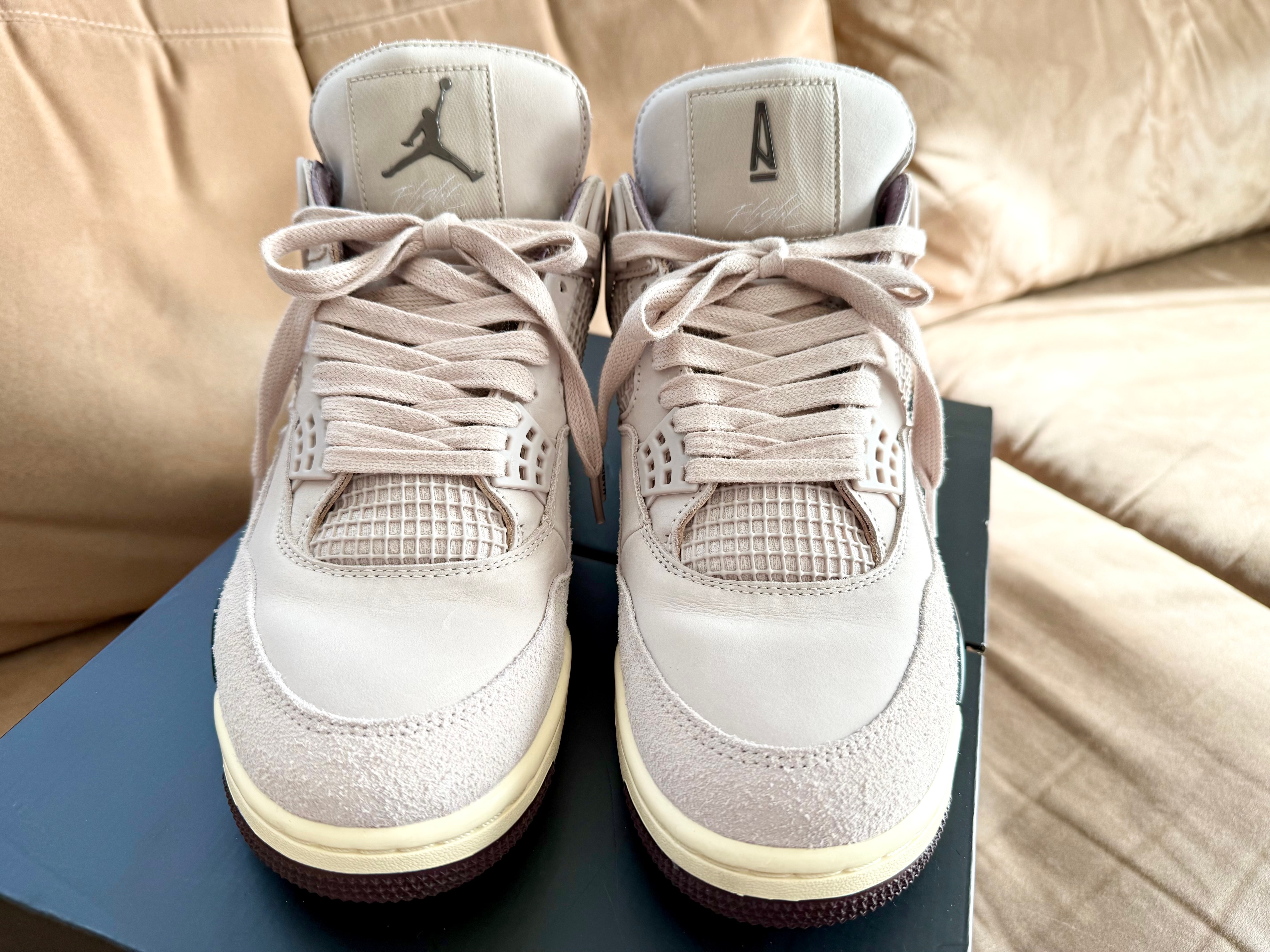 A Ma Maniere × Nike Women's Air Jordan 4 Retro OG SP "Fossil Stone/WYWS"