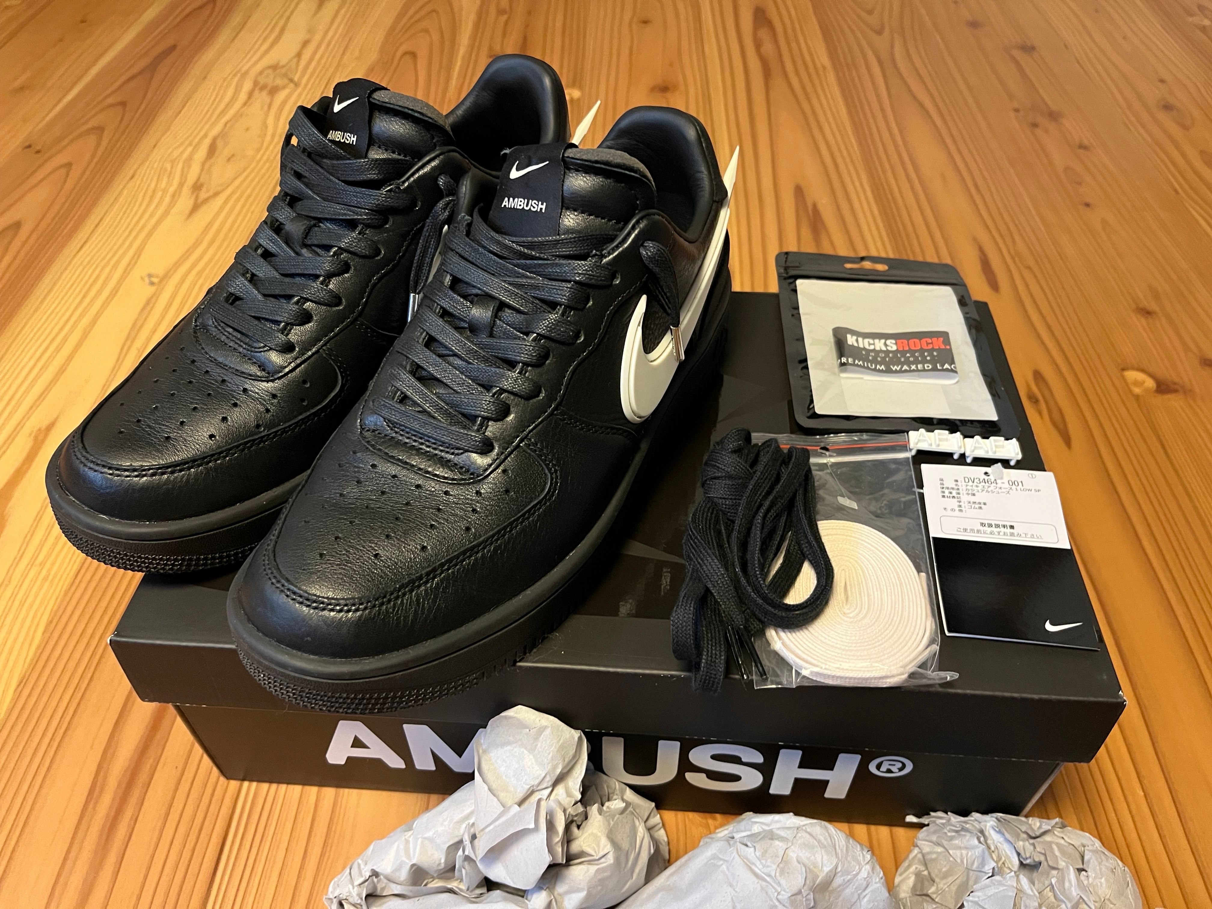 AMBUSH × Nike Air Force 1 Low "Black"