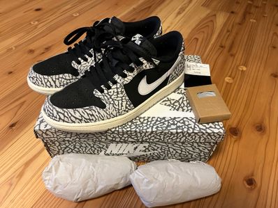 Nike Air Jordan 1 Retro Low OG "Black Cement"