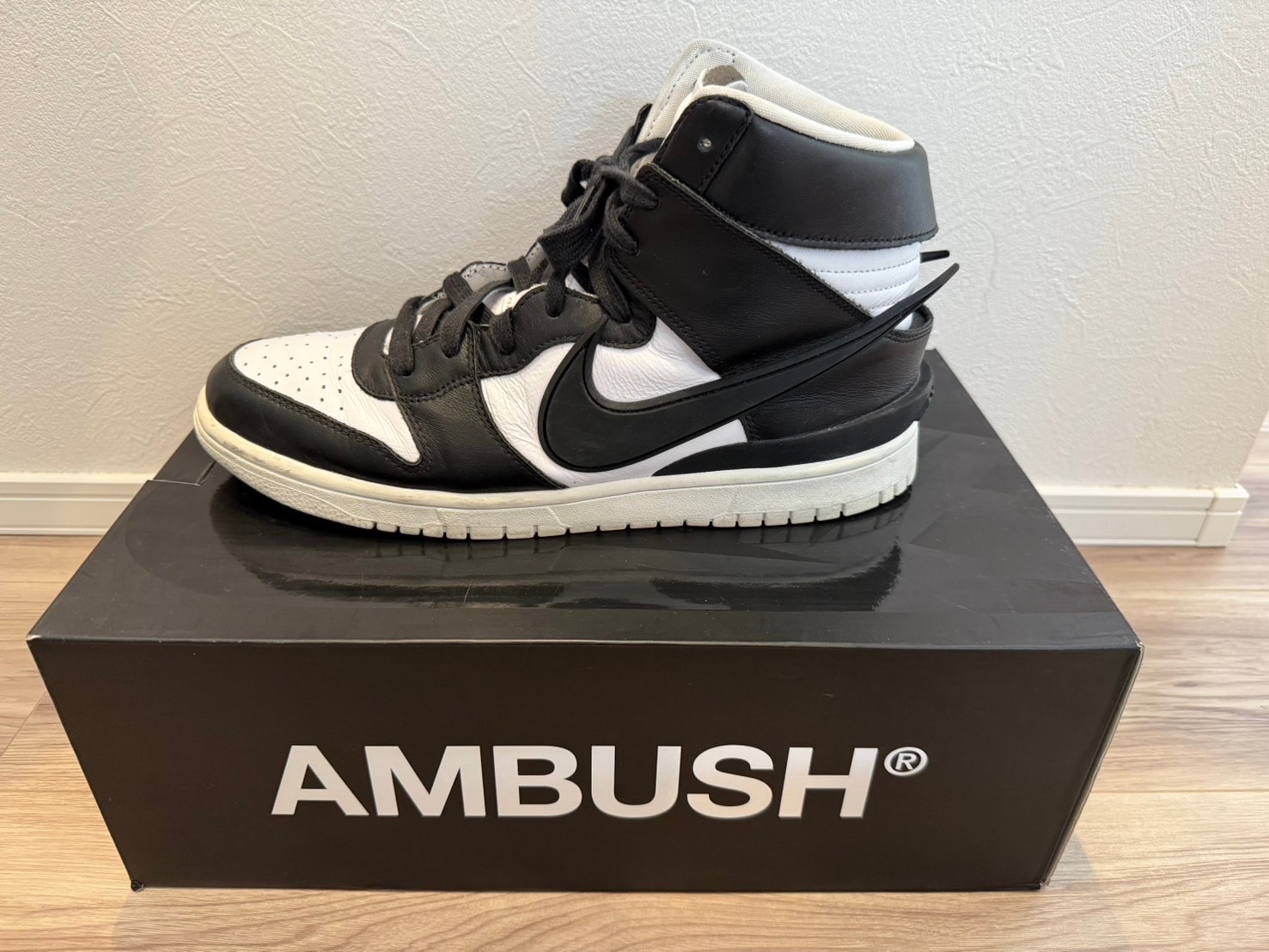 AMBUSH × Nike Dunk High "Black"