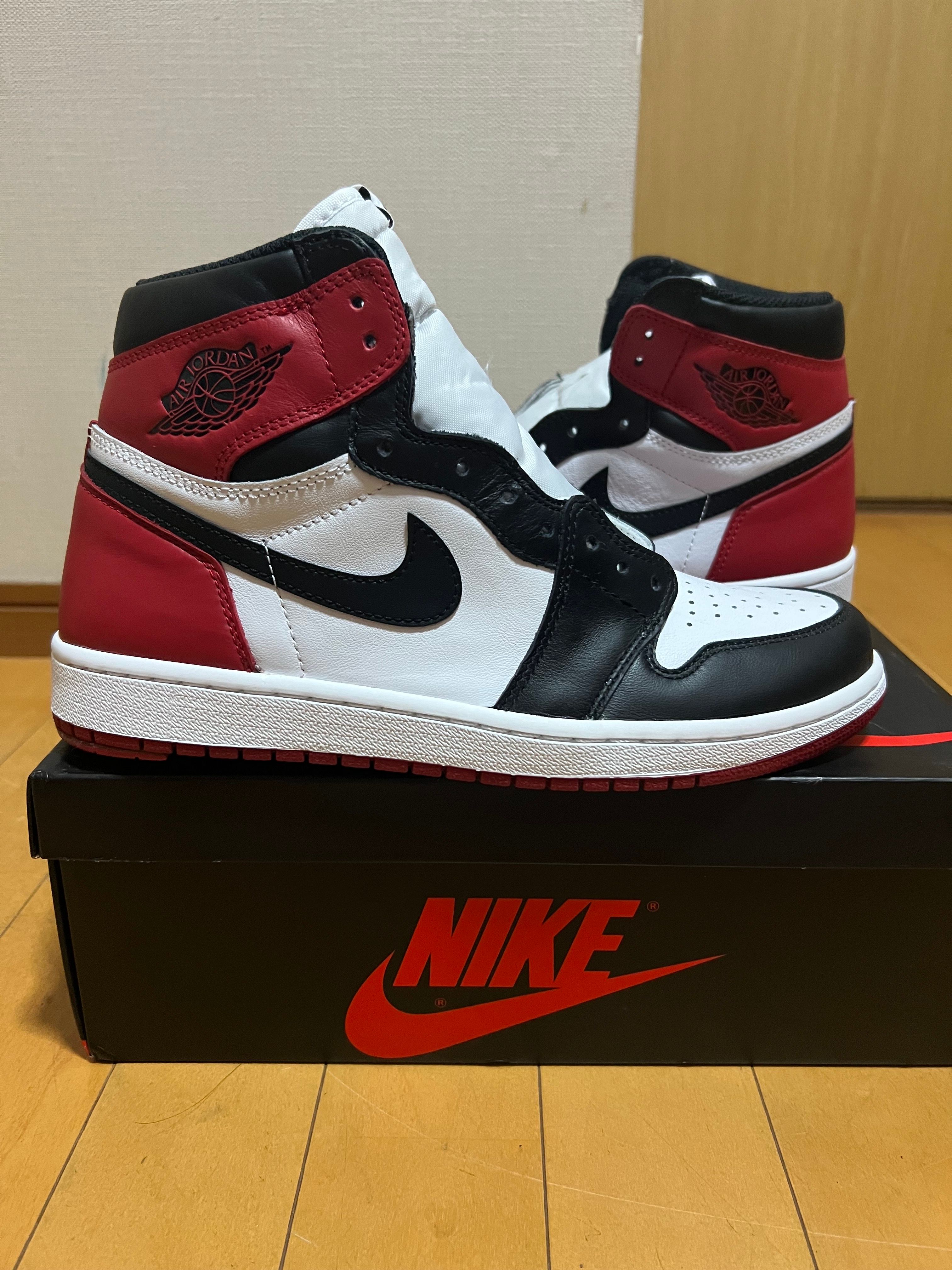 Nike Air Jordan 1 Retro High OG "Black Toe"(2016)