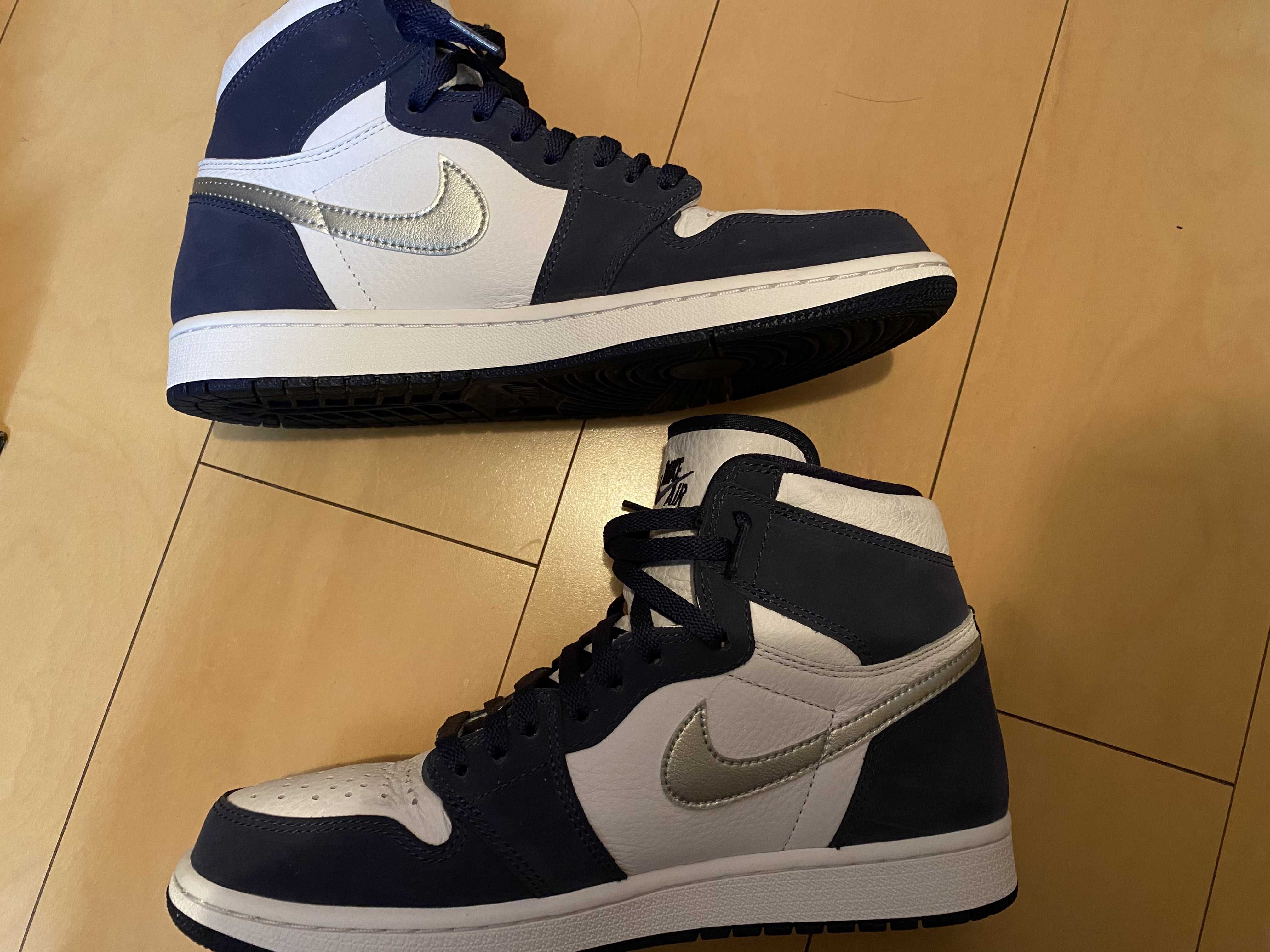 Nike Air Jordan 1 High OG CO.JP "White/Midnight Navy" (2020)(ブリーフケースなし)