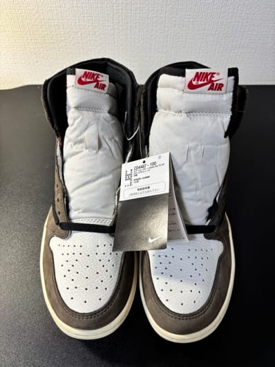 Travis Scott × Nike Air Jordan 1 Retro High OG TS SP "Sail/Dark Mocha"